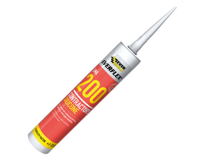 Contractors Silicone Sealant 295ml White 200