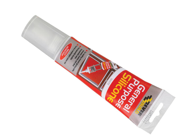 General Purpose Easi Squeeze Silicone Sealant Clear 80ml