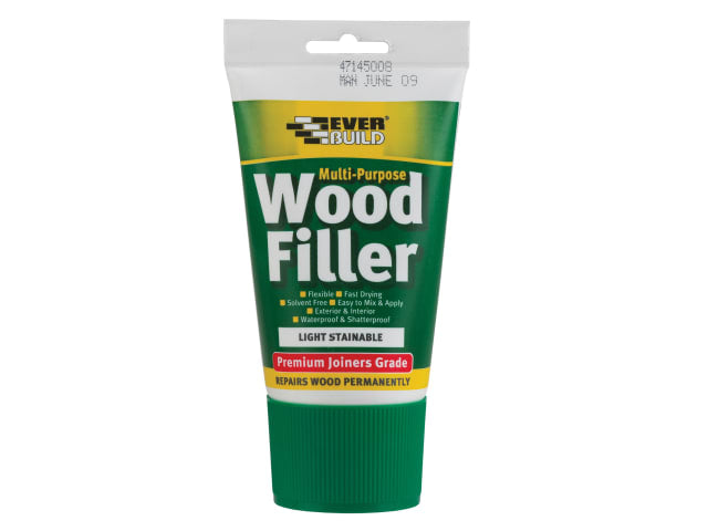 Multipurpose Premium Joiners Grade Wood Filler Light Stainable 100ml