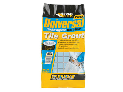 Universal Flexible Grout White 5kg