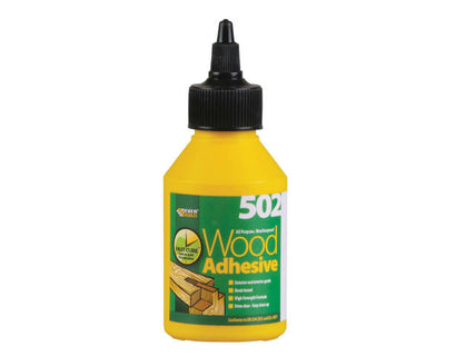 502 All Purpose Weatherproof Wood Adhesive 125ml