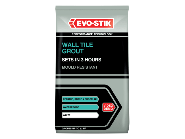 Wall Tile Grout Mould Resistant White 500g