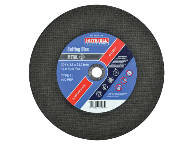 Metal Cut Off Disc 300 x 3.5 x 22.23mm