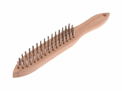 680/S4 Heavy-Duty Stainless Steel Scratch Brush - 4 Row