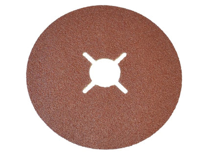 Fibre Backed Sanding Discs 115 x 22mm 40G (Pack 25)