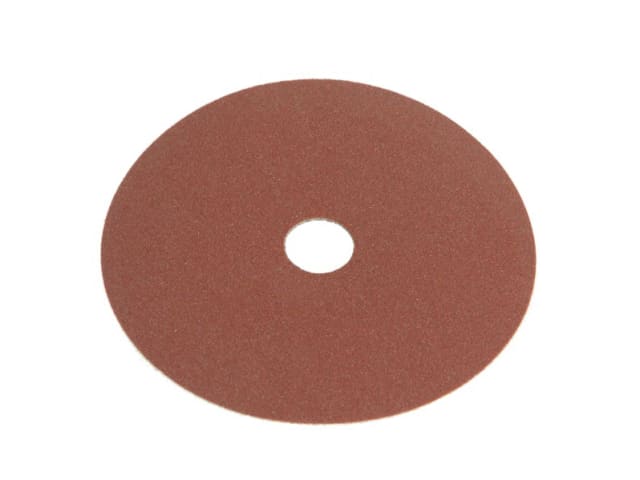 Fibre Backed Sanding Discs 115 x 22mm x 80G (Pack 25)