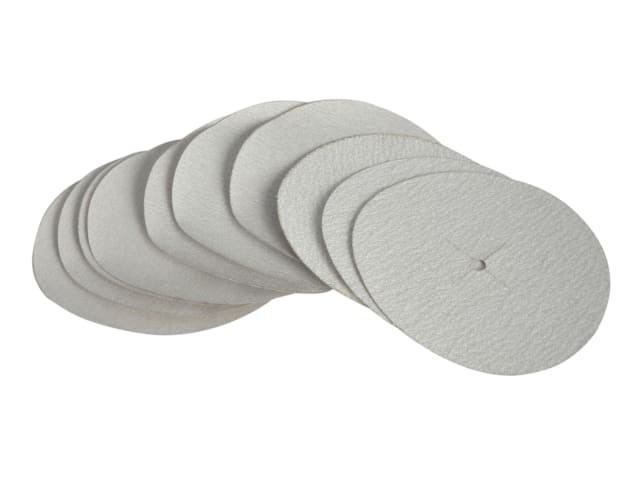 Paper Sanding Disc 6 x 125mm Assorted (Pack 10)