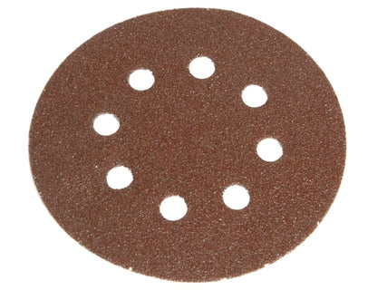 Hook & Loop Sanding Disc DID3 Holed 125mm x 80G (Pack 5)