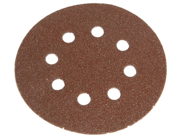 Hook & Loop Sanding Disc DID2 Holed 150mm Coarse (Pack 5)