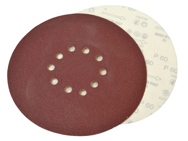 Dry Wall Sanding Discs for Flex Machines 225mm Assorted (Pack 10)