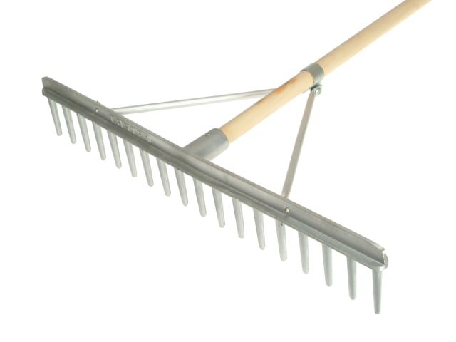 Aluminium Landscape Rake Complete With Handle