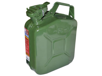 Green Jerry Can - Metal 5 litre