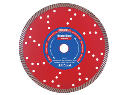 Turbo Cut Diamond Blade 230 x 22mm