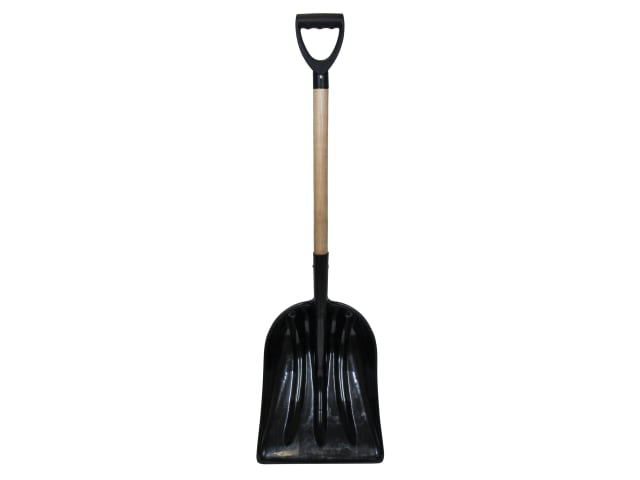 Plastic Debris Shovel Wood Handle