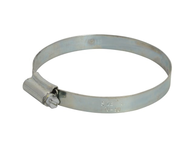 4 Hose Clip - Zinc MSZP 70 - 90mm