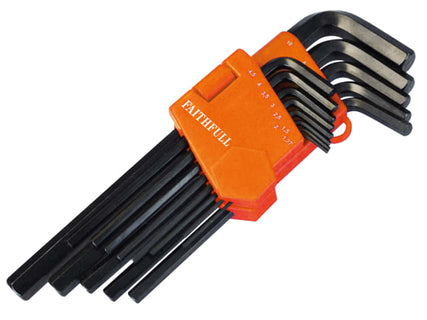 Long Arm Hex Key Set, 13 Piece (1.3-10mm)