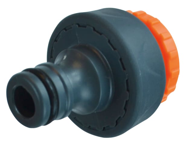 Plastic Tap Hose Connector 1/2 & 3/4in