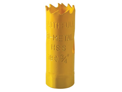 Bi-Metal Cobalt Holesaw 19mm