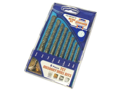 Standard Masonry Drill Set of 8 4-10mm