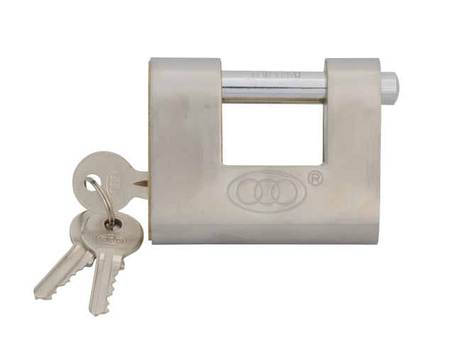 Brass Shutter Padlock 80mm