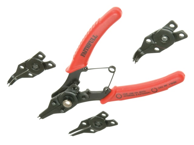 Circlip Pliers Set, 5 Piece