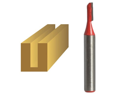 Router Bit TCT Single Flute 3.2 x 10mm 1/4in Shank