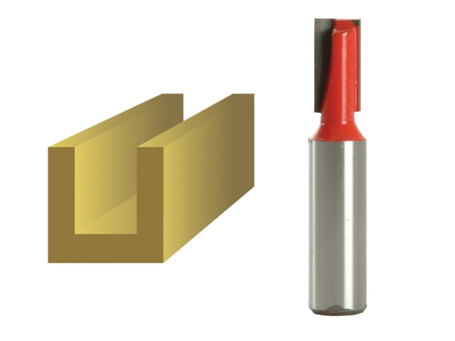 Router Bit TCT Two Flute 10.0 x 19mm 1/2in Shank