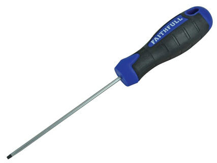 Soft Grip Screwdriver Flared Slotted Tip 5.5 x 100mm