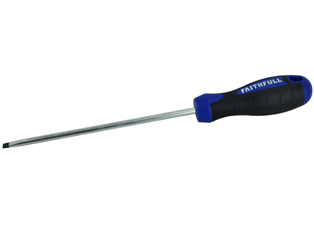 Soft Grip Screwdriver Parallel Slotted Tip 5.5 x 150mm