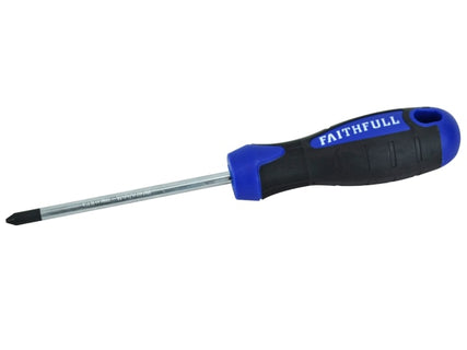 Soft Grip Screwdriver Phillips Tip PH2 x 100mm