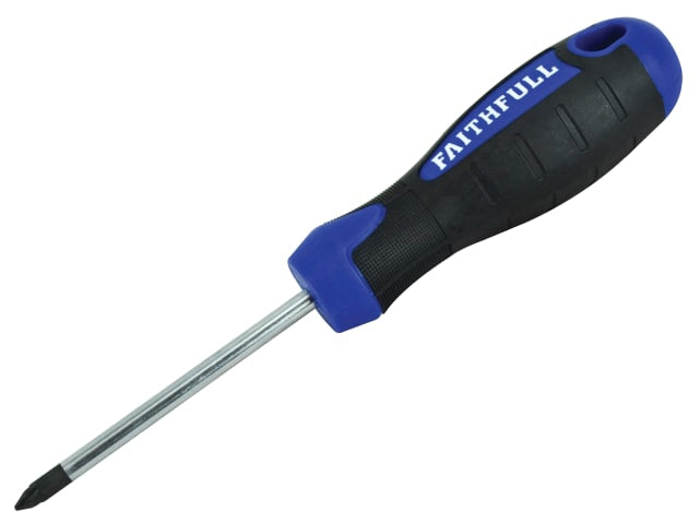 Soft Grip Screwdriver Pozidriv Tip PZ1 x 75mm