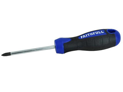 Soft Grip Screwdriver Pozidriv Tip PZ2 x 100mm