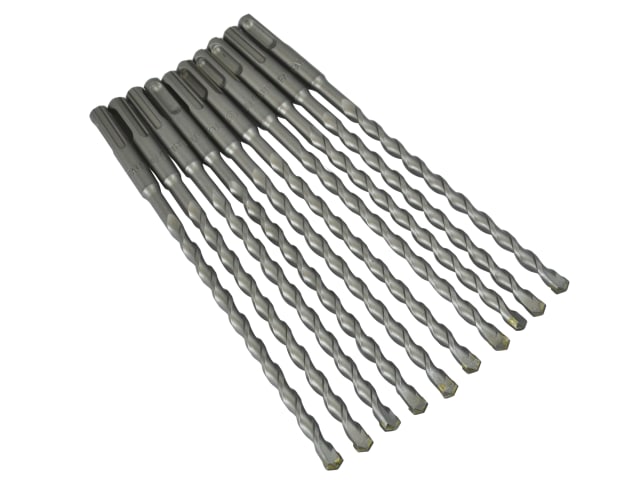 SDS Plus Drill Bit 8mm OL: 210mm WL: 150mm Bulk 10