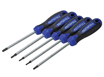 TORX (Star) Head Screwdriver Set, 5 Piece