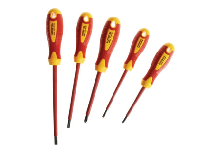 VDE Soft Grip Screwdriver Set, 5 Piece SL/PH