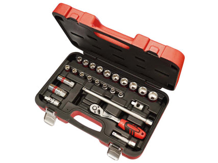 Socket Set of 25 Metric 3/8in Square Drive