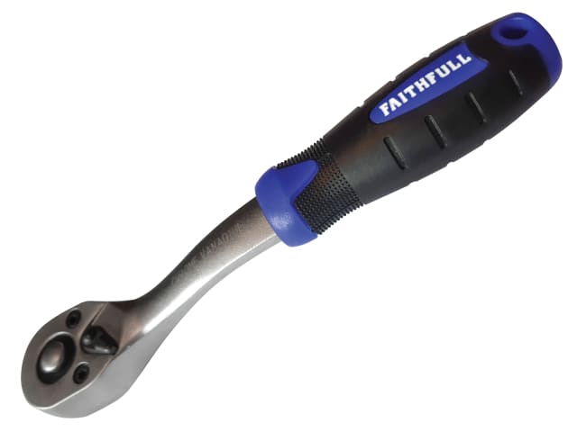 Ratchet Handle Quick-Release 72 Teeth 3/8in Drive