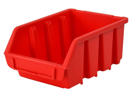 Interlocking Storage Bin Size 2L Red 116 x 212 x 75mm