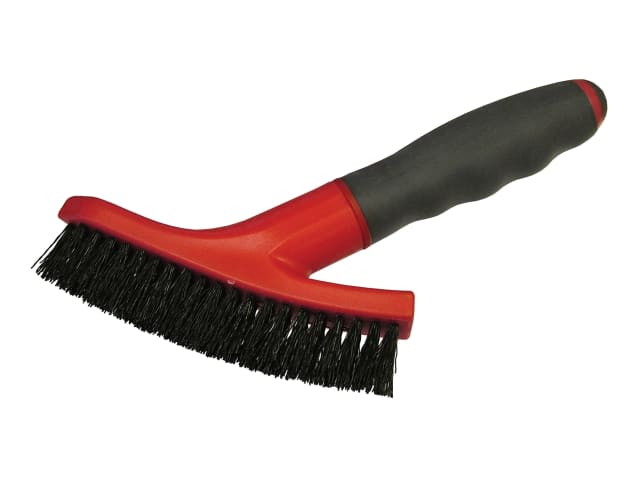 Grout Scrubbing Brush Soft-Grip Handle