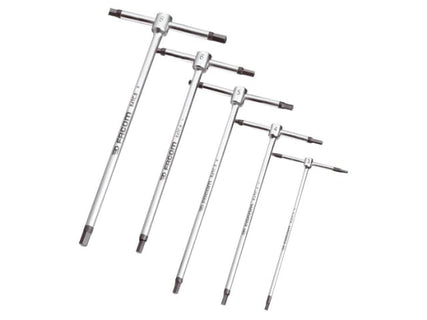 T-Handle Hexagon Key Set, 5 Piece (3-8mm)