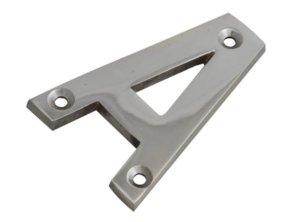Letter A - Chrome Finish 75mm (3in)