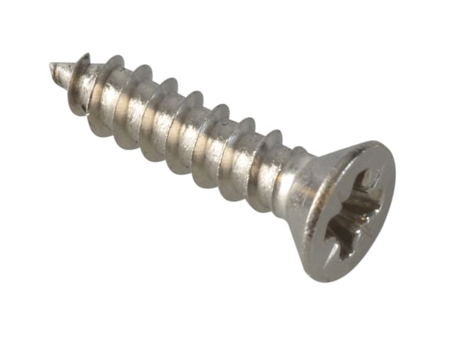 Self-Tapping Screw Pozi Compatible CSK A2 SS 1/2in x 4 ForgePack 60