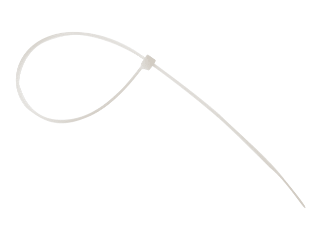 Cable Tie Natural/Clear 4.8 x 300mm (Bag 100)