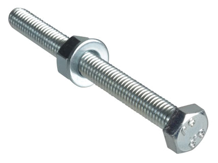 High Tensile Set Screw ZP M8 x 80mm Forge Pack 2