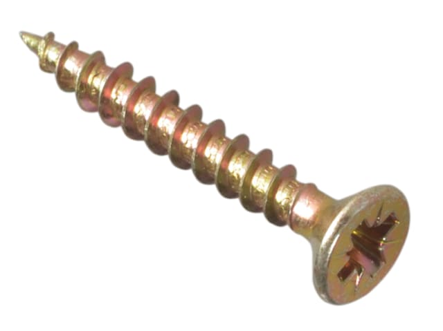 Multi-Purpose Pozi Compatible Screw CSK ST ZYP 3.5 x 25mm Forge Pack 40