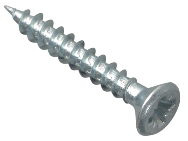 Multi-Purpose Pozi Compatible Screw CSK ST ZP 3.5 x 25mm Forge Pack 40