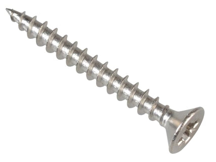 Multi-Purpose Pozi Compatible Screw CSK ST S/Steel 3.5 x 30mm Forge Pack 30