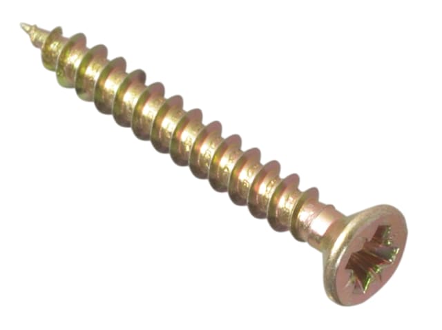 Multi-Purpose Pozi Compatible Screw CSK ST ZYP 3.5 x 30mm Forge Pack 35