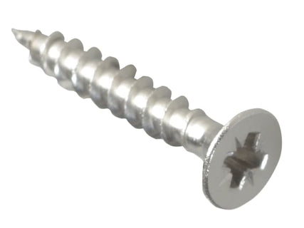 Multi-Purpose Pozi Compatible Screw CSK ST S/Steel 4.0 x 25mm Forge Pack 35