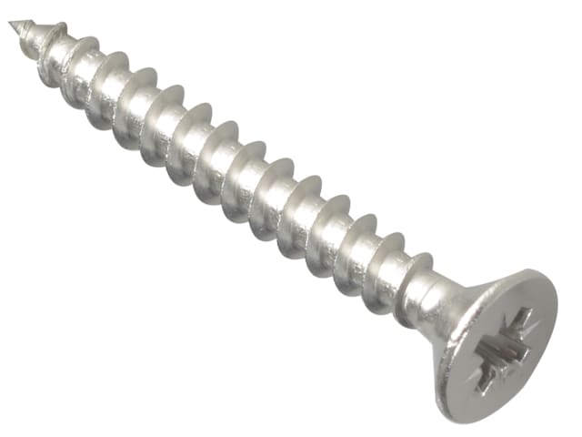 Multi-Purpose Pozi Compatible Screw CSK ST S/Steel 5.0 x 40mm Forge Pack 15